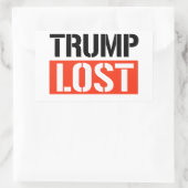 Sticker Rectangulaire Trump perdu (Sac)