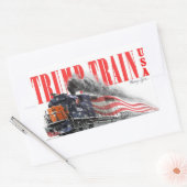 Sticker Rectangulaire Trump Train 2024 (Enveloppe)
