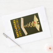 Sticker Rectangulaire TrumpCare : un Casquette (Enveloppe)