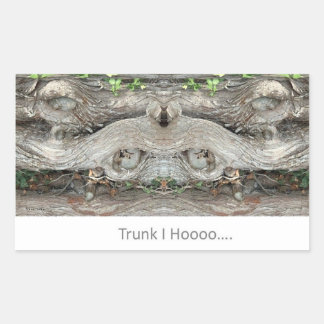 Sticker Rectangulaire Trunk I Hoooo...