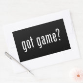 Sticker Rectangulaire tu as du jeu ? (Enveloppe)