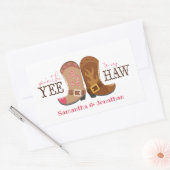 Sticker Rectangulaire Tu es le Yee To My Haw (Enveloppe)