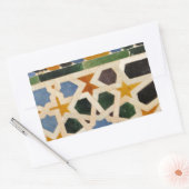 Sticker Rectangulaire Tuile murale Alhambra #3 (Enveloppe)