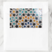 Sticker Rectangulaire Tuile murale Alhambra #9 (Sac)
