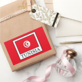Sticker Rectangulaire Tunisie (Cadeaux)