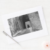 Sticker Rectangulaire Tunnel routier des aiguilles (Enveloppe)