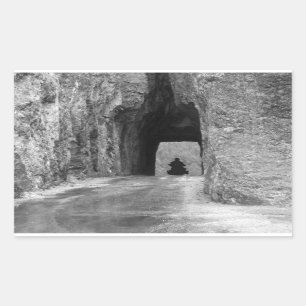 Sticker Rectangulaire Tunnel routier des Needles