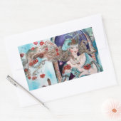 STICKER RECTANGULAIRE TURQUE FAIRY TAIL (Enveloppe)