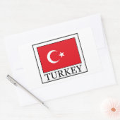 Sticker Rectangulaire Turquie (Enveloppe)