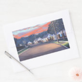 Sticker Rectangulaire Twilight Glow 1997 (Enveloppe)