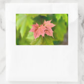 Sticker Rectangulaire Two maple leaves (Sac)