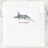 Sticker Rectangulaire Typhon de l'Eurofighter no 3 Sqn (Sac)
