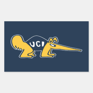 Sticker Rectangulaire UC Irvine Anteaters UCI