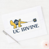 Sticker Rectangulaire UC Irvine | UCI Anteaters Zot! (Enveloppe)