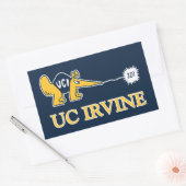 Sticker Rectangulaire UC Irvine | UCI Anteaters Zot! (Enveloppe)