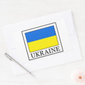 Sticker Rectangulaire Ukraine (Enveloppe)