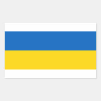 Sticker Rectangulaire Ukraine Patriotic