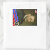 Sticker Rectangulaire Ulysses S. Grant Carte De Baseball (Sac)