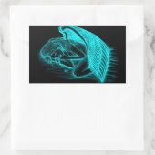 Sticker Rectangulaire Un ange endormi (Sac)