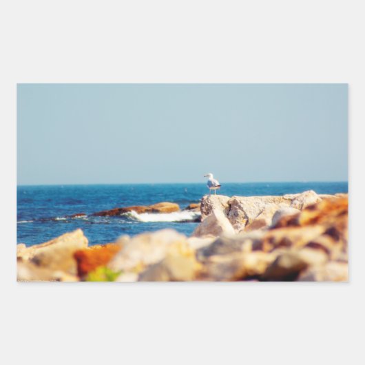 Sticker Rectangulaire Un billet de Gull (Devant)