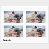 Sticker Rectangulaire Un Coin de Vantage (Feuille)