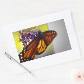 Sticker Rectangulaire Un Petit Papillon Sucré (Enveloppe)