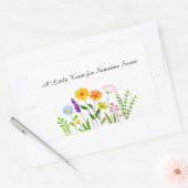 Sticker Rectangulaire Un petit traité pour quelqu'un de doux (Enveloppe)