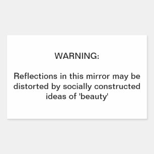 Sticker Rectangulaire Un rappel important