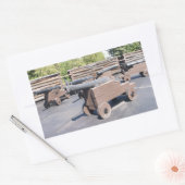 Sticker Rectangulaire Une collection de canons (Enveloppe)