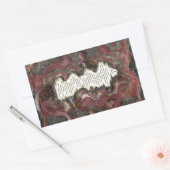 Sticker Rectangulaire Une larme (Enveloppe)