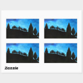 Sticker Rectangulaire Une nouvelle aube émergente 2008 (Feuille)