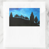 Sticker Rectangulaire Une nouvelle aube émergente 2008 (Sac)