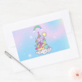 Sticker Rectangulaire Unicorn Party Collection! (Enveloppe)