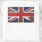Sticker Rectangulaire Union Jack (Sac)