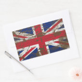 Sticker Rectangulaire Union Jack (Enveloppe)