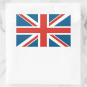 Sticker Rectangulaire Union Jack (Sac)