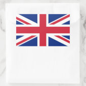 Sticker Rectangulaire Union Jack : drapeau du Royaume-Uni (Sac)
