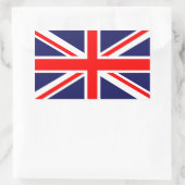 Sticker Rectangulaire Union Jack - Drapeau du Royaume-Uni (Sac)