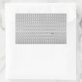 Sticker Rectangulaire Union Jack - Royaume-Uni (Sac)