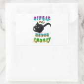 Sticker Rectangulaire Unique Mais Jamais Unique (Sac)