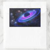 Sticker Rectangulaire Univers (Sac)