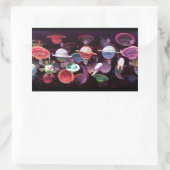 Sticker Rectangulaire Univers Alien (Sac)