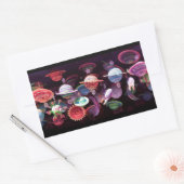 Sticker Rectangulaire Univers Alien (Enveloppe)