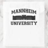Sticker Rectangulaire Université Universität Mannheim / Mannheim (Sac)