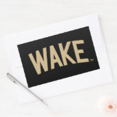Sticker Rectangulaire Université Wake Forest | Arche de réveil (Enveloppe)