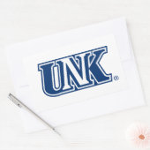 Sticker Rectangulaire UNK| Université du Nebraska à Kearney (Enveloppe)