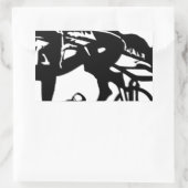 Sticker Rectangulaire Urée Racing (Sac)