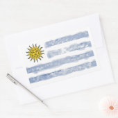 Sticker Rectangulaire Uruguay (Enveloppe)