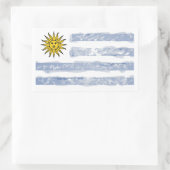Sticker Rectangulaire Uruguay (Sac)