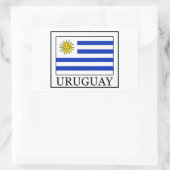 Sticker Rectangulaire Uruguay (Sac)